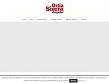 Tablet Screenshot of ortizsierra.com